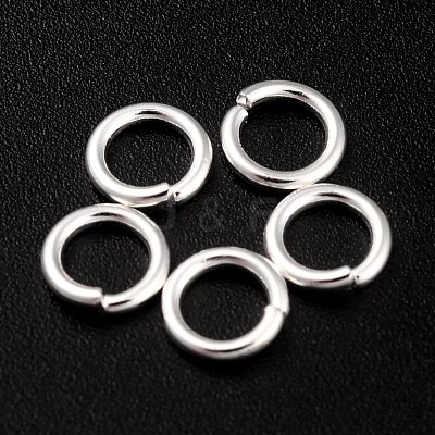 Rack Plating Brass Open Jump Rings X-KK-O139-18O-S-1