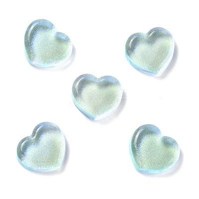 Transparent Resin Cabochons X-CRES-P019-04D-1