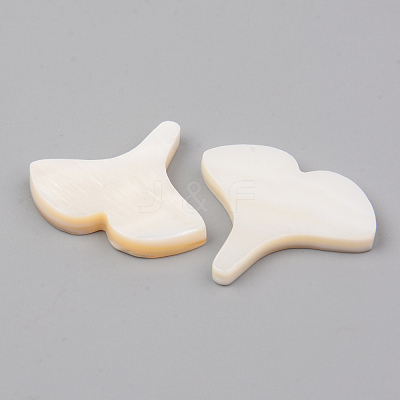 Natural Freshwater Shell Cabochons SHEL-R049-020-1