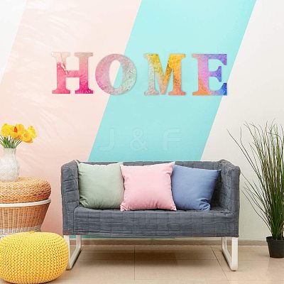 Letter Unfinished Wood Blank Cutouts DIY-ZX040-01O-1