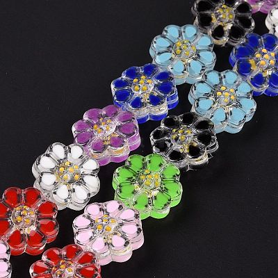 Handmade Lampwork Beads Strands LAMP-E033-02I-1