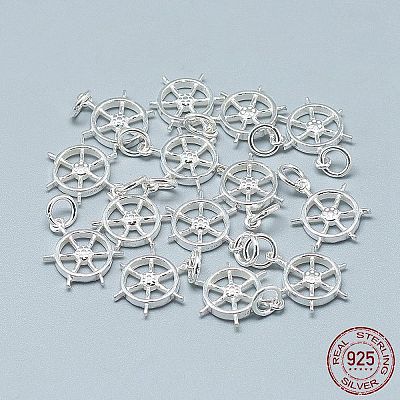 925 Sterling Silver Pendants STER-T002-86S-1