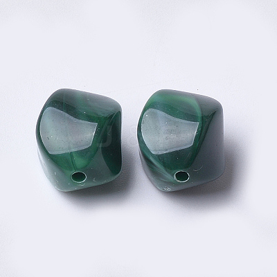 Acrylic Beads X-OACR-T007-08L-1
