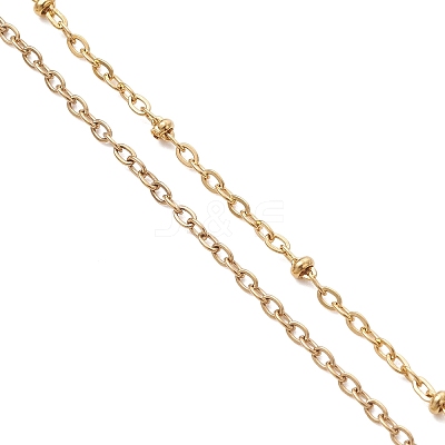 304 Stainless Steel Cable Chain and Satellite Chain Bracelet Making AJEW-JB01479-1