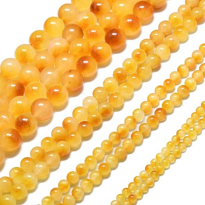 Natural Malaysia Jade Beads Strands G-L645-C01-6mm-27-1