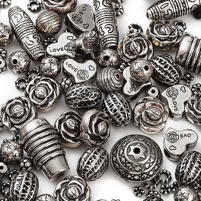 CCB Plastic Beads M-PABS001Y-AS-1