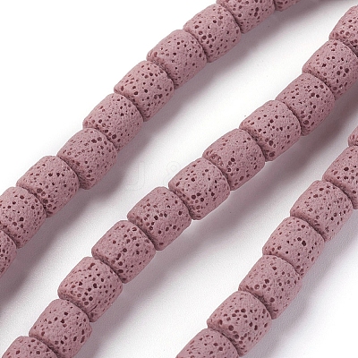 Natural Lava Rock Beads Strands G-F671-04A-08-1