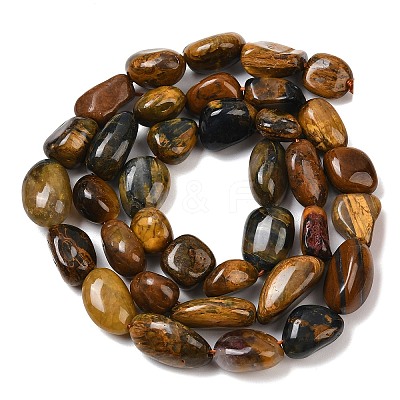 Natural Pietersite Beads Strands G-A286-A01-02-1