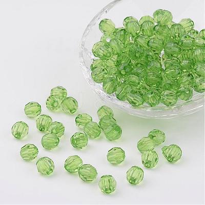 Transparent Acrylic Beads DB8mmC-19-1