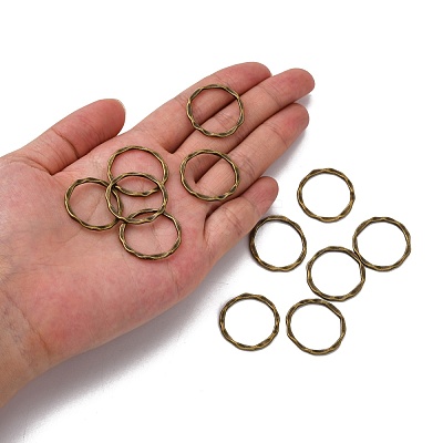 Tibetan Style Linking Rings X-PALLOY-A017-AB-FF-1