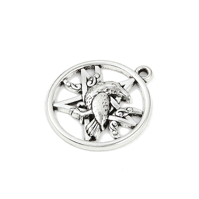 Tibetan Style Alloy Pendants PALLOY-P310-01F-AS-1