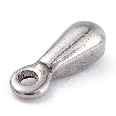 Non-Tarnish 304 Stainless Steel Charms X-STAS-6x3x3-34P-1