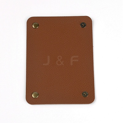2Pcs PU Imitation Leather Bag Strap Protective Jacket FIND-GF0001-62B-1