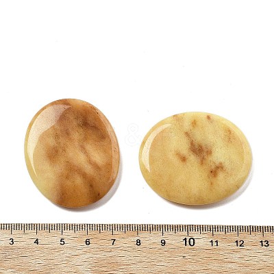 Natural Topaz Jade Cabochons G-A258-01G-1