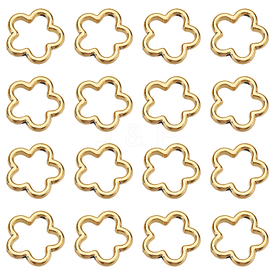 100Pcs Tibetan Style Alloy Bead Frames FIND-SC0011-52A-1
