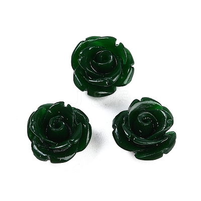 Synthetic Coral Carved Beads CORA-M001-07T-1