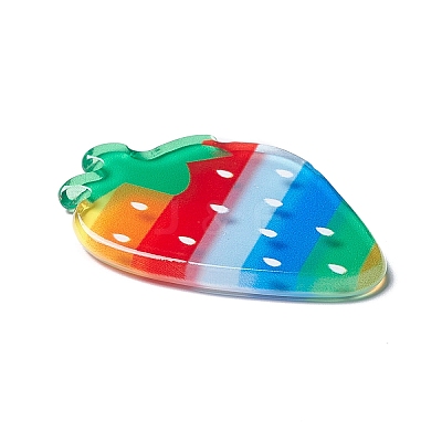 Acrylic Cabochons Suitable for Hair Pins LS-X-MACR-I038-02-1
