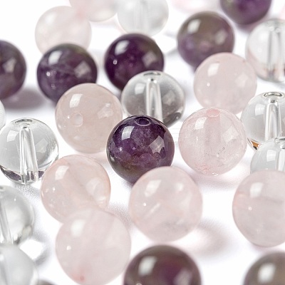 45Pcs 3 Style Natural & Synthetic Gemstone Beads G-FS0001-37-1