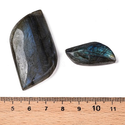 Import Natural Labradorite Cabochons G-T138-206-1