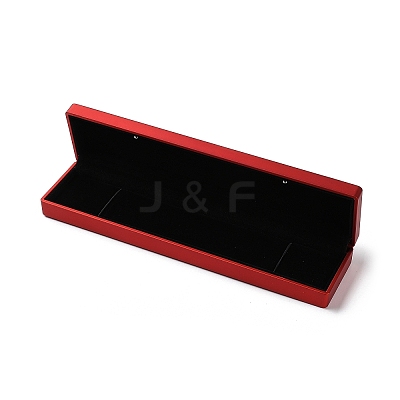 Rectangle Plastic Necklace Storage Boxes CON-C020-03B-1