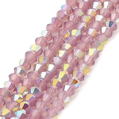 Baking Paint Glass Beads Strands DGLA-F029-J2mm-A02-1