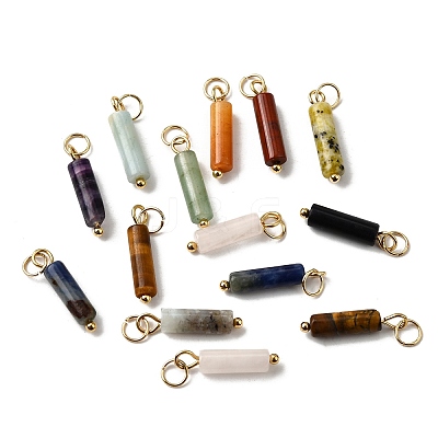 Natural & Synthetic Gemstone Pendants STAS-C120-01G-1