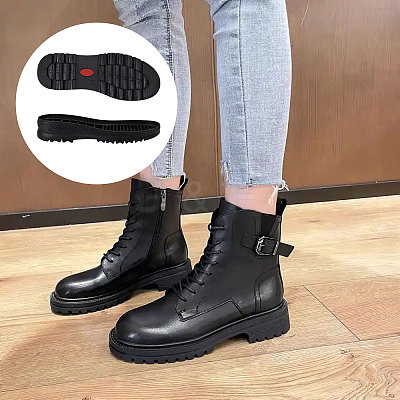 Anti Skid Rubber Shoes Bottom Heel Sole AJEW-WH0816-075-1