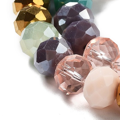 Glass Beads Strands EGLA-A034-M10mm-17-1