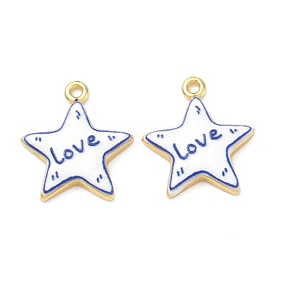 Printed Brass Pendants KK-CBA42CA-08G-08-1