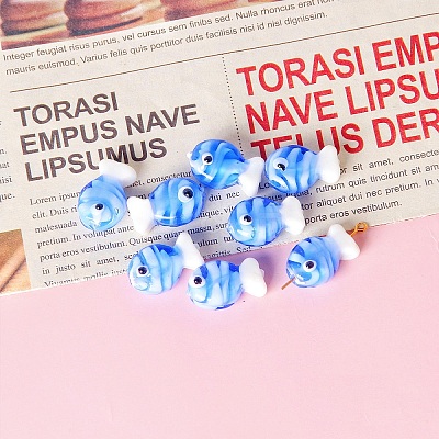 Handmade Lampwork Beads PW-WG75748-01-1