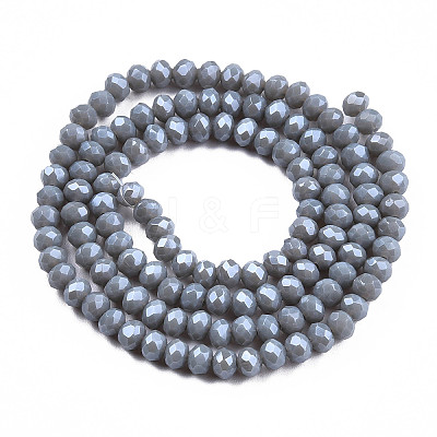 Electroplate Glass Beads Strands LS-EGLA-A034-P4mm-A16-1