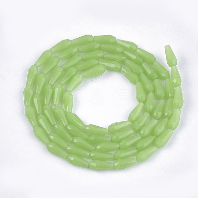 Glass Beads Strands X-GLAA-T009-003C-1