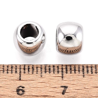 UV Plating ABS Plastic European Beads CCB-S162-28G-04-1