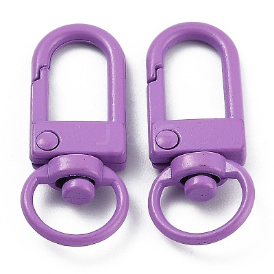 Zinc Alloy Baking Paint Swivel Snap Hooks Clasps PALLOY-H194-A04-1