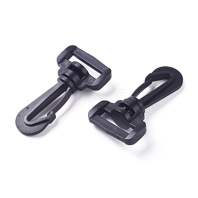 Plastic Swivel Lobster Claw Clasps KY-WH0020-23B-1