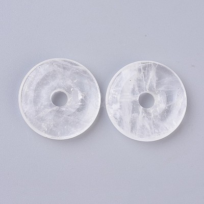 Natural Quartz Crystal Pendants G-F639-04D-1