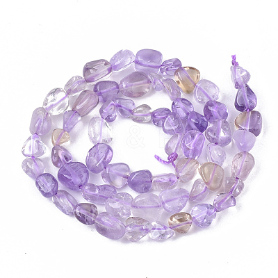 Natural Ametrine Beads Strands G-S363-052-1