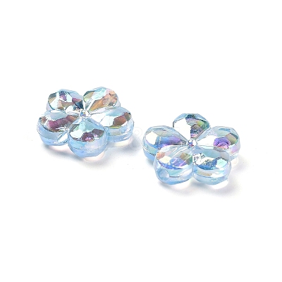 Transaparent Acrylic Beads PACR-H004-01K-1
