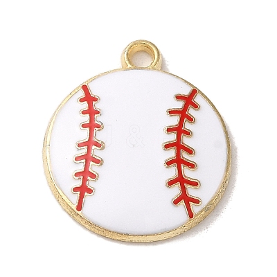 Alloy Enamel Pendants ENAM-R147-13E-G-1