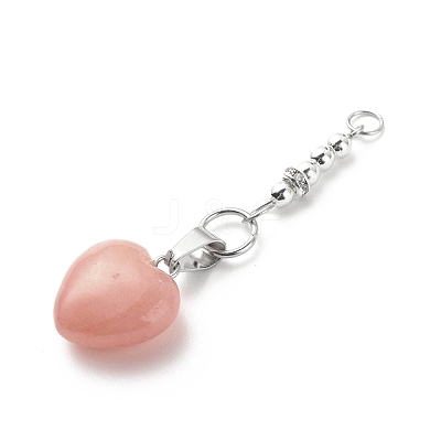 Natural & Synthetic Gemstone Pendants PALLOY-JF01774-1
