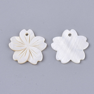 Freshwater Shell Pendants X-SHEL-N026-03-1
