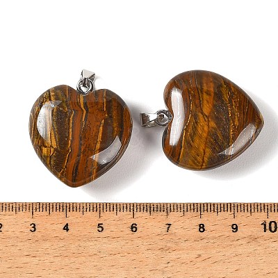 Natural Tiger Iron Pendants GG-CBAA0EE-04P-16-1