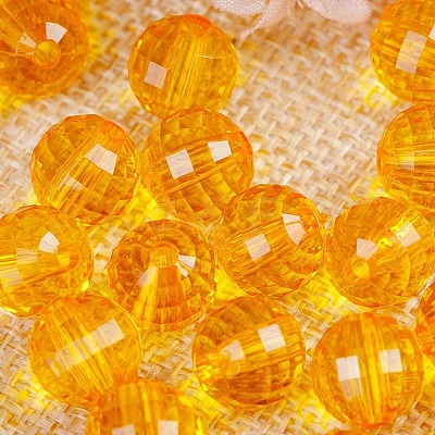 Transparent Acrylic Beads TACR-NH0001-B-04-1
