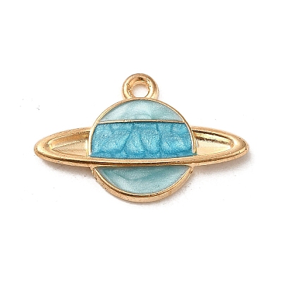 Alloy Enamel Pendants ENAM-E064-22KCG-01-1