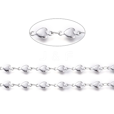 Tarnish Resistant 304 Stainless Steel Link Chains CHS-G014-19P-1