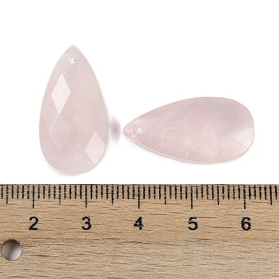 Natural Rose Quartz Pendants G-C140-05L-1