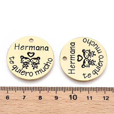201 Stainless Steel Pendants LS-STAS-T064-37G-9-1
