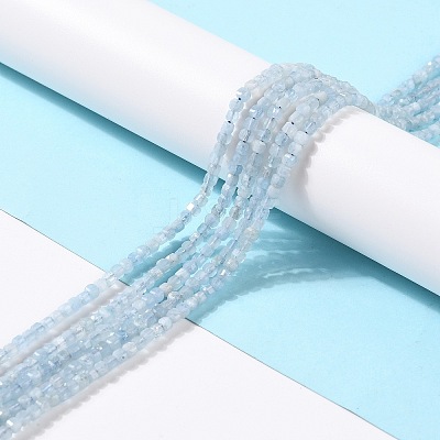 Natural Aquamarine Beads Strands LS-G-K315-A01-1