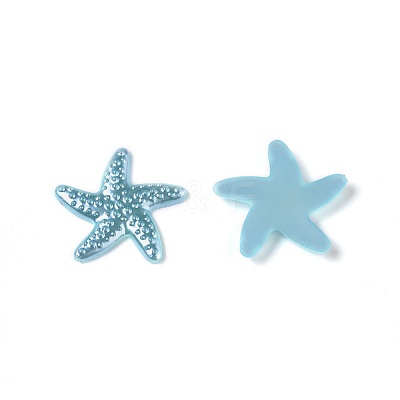 Resin Imitation Pearl Cabochons LS-RESI-WH0008-16G-1
