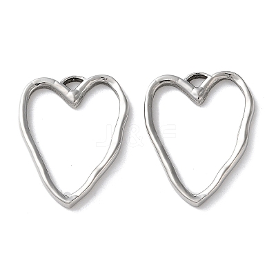 304 Stainless Steel Pendants STAS-L022-554P-1